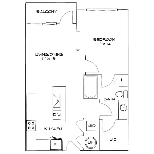 Floor plan Design 1T