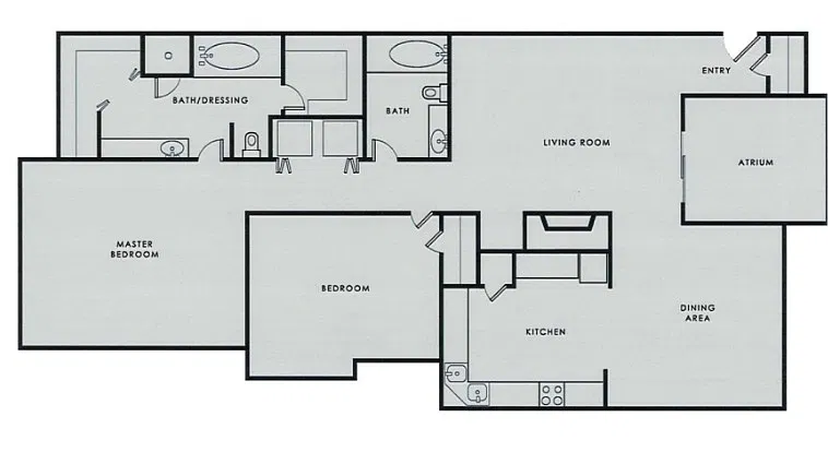 Floor plan THE VERSAILLES