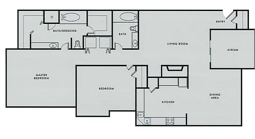 Floor plan THE VERSAILLES