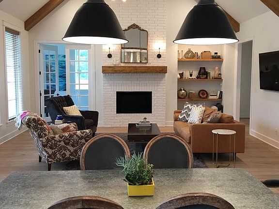 Open concept living room.