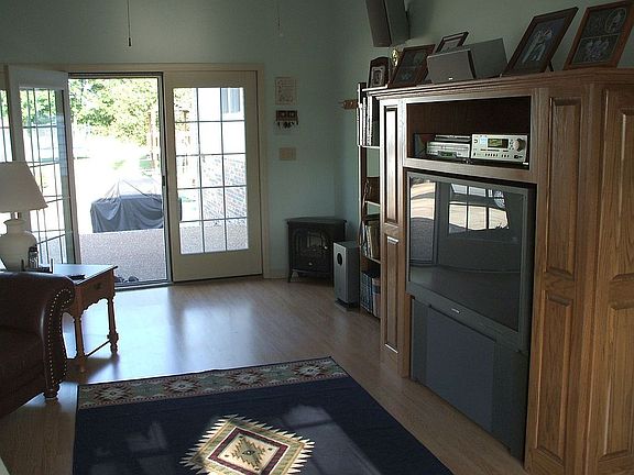 Den (23 x 13) with doors to patio