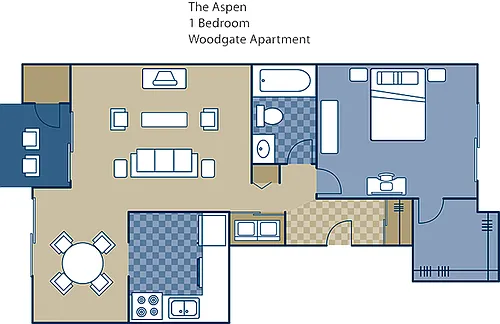 Floor plan The Aspen