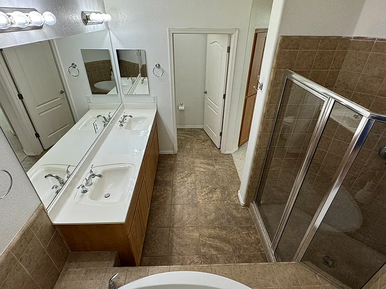 Master bathroom