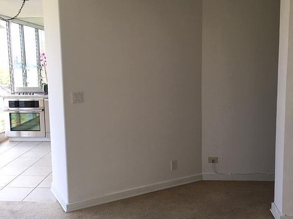 Especially designed wall for art work and Hallway to bath room and bedrooms