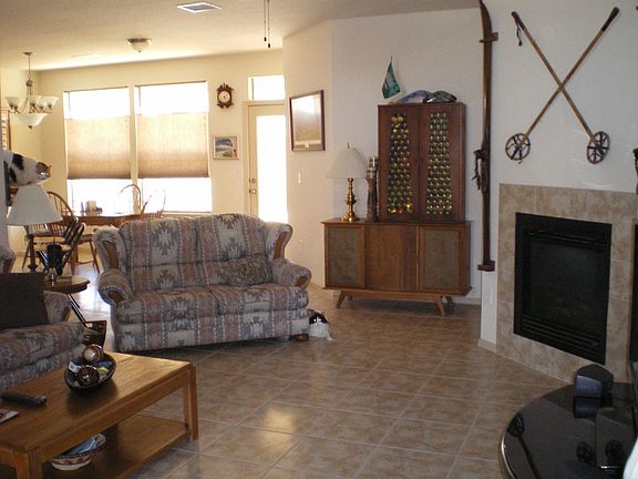 Living room & fireplace