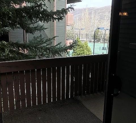 Patio view.