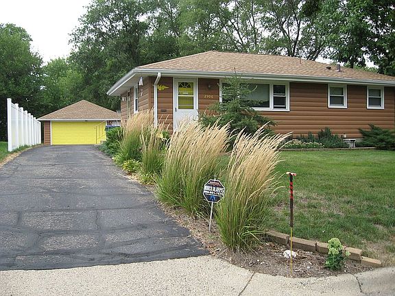 Front yard and driveway