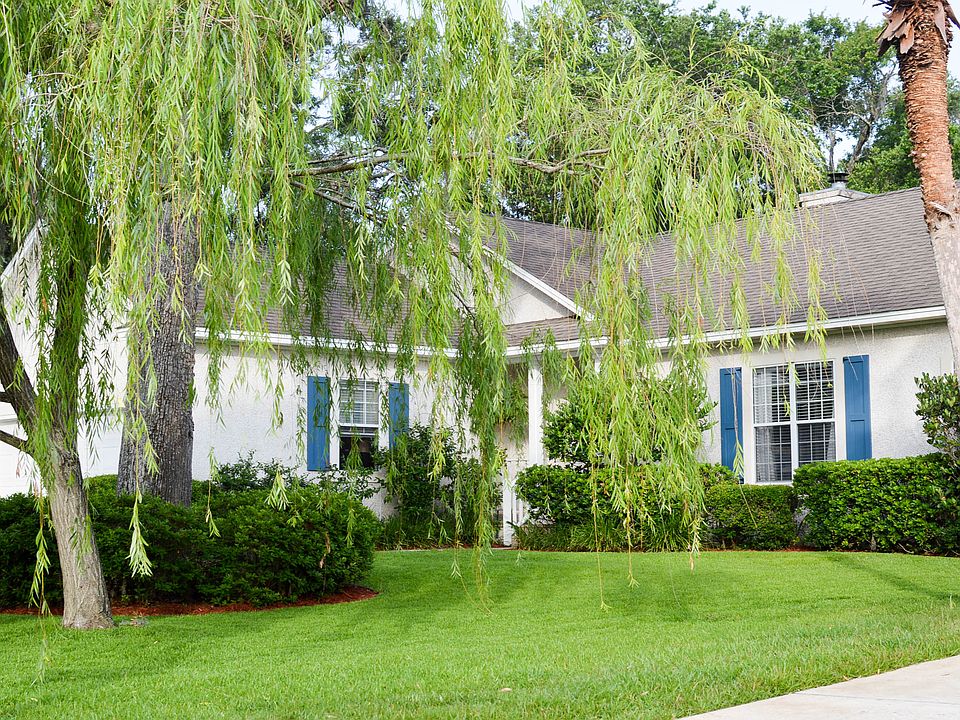 Front yard from curb