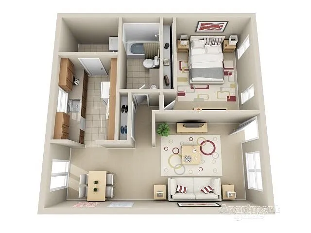Floor plan The Warrior