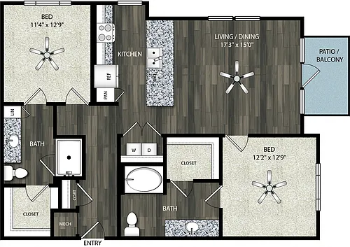 Floor plan B5