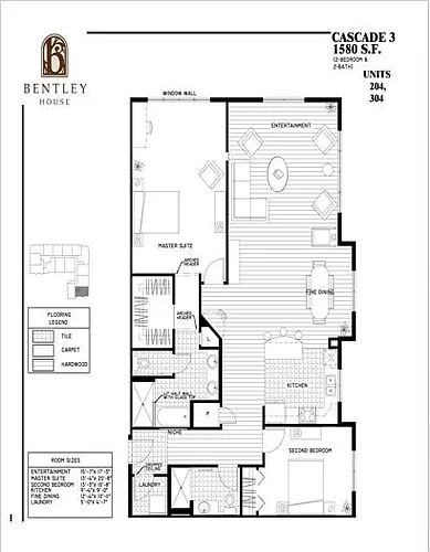 Floor plan Cascade 3