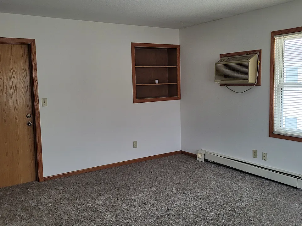Living room. Wall air conditioner.