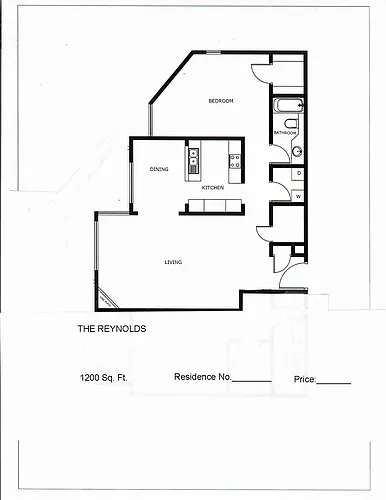 Floor plan The Reynolds