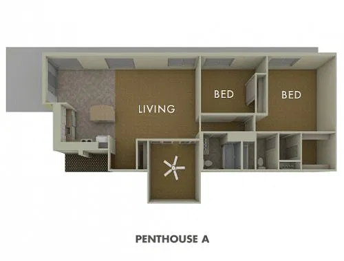 Floor plan The Skyline Collection