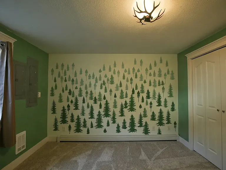Basement bedroom