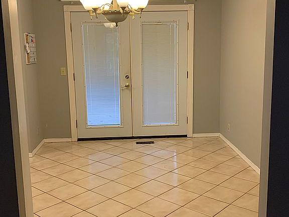Kitchen with walkout deck