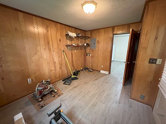 Large utility room that is often used as an office