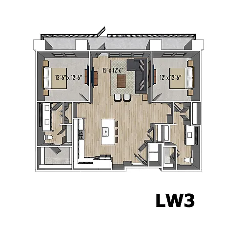 Floor plan Primrose | LW