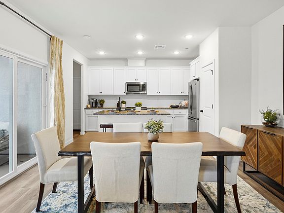 Convenient dining area
