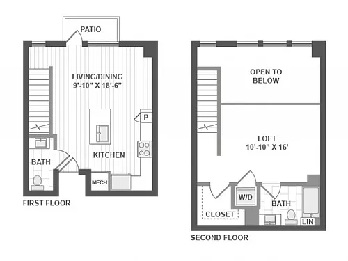Floor plan E1L