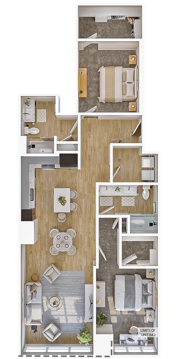 Floor plan B4