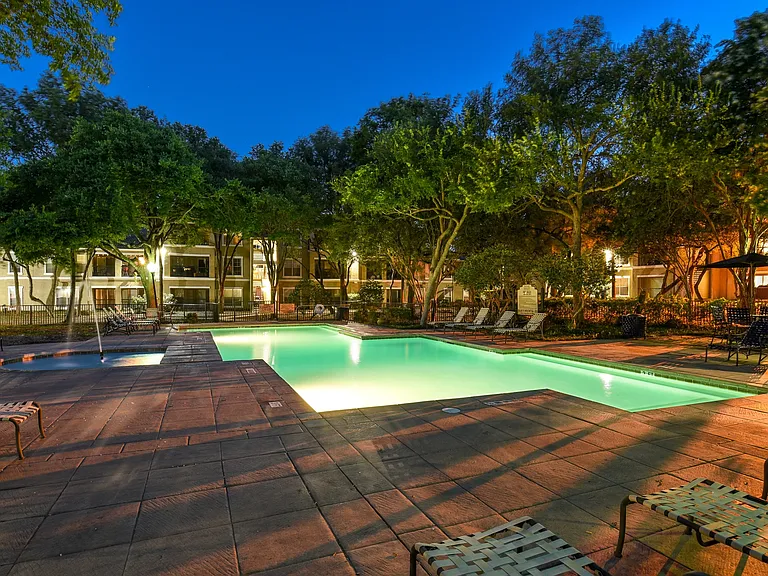Pool in the Evening