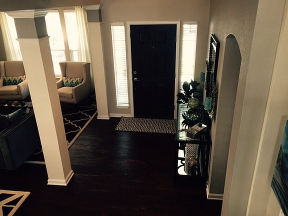 Enter into open floor plan