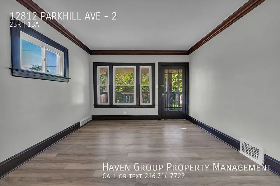 12812 Parkhill Ave | UP, Cleveland, OH 44120 - Spacious 2-bed 1-bath multi-family home! — Photo 3