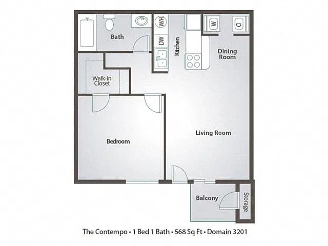 Floor plan The Contempo