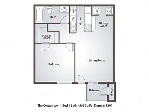 Floor plan The Contempo