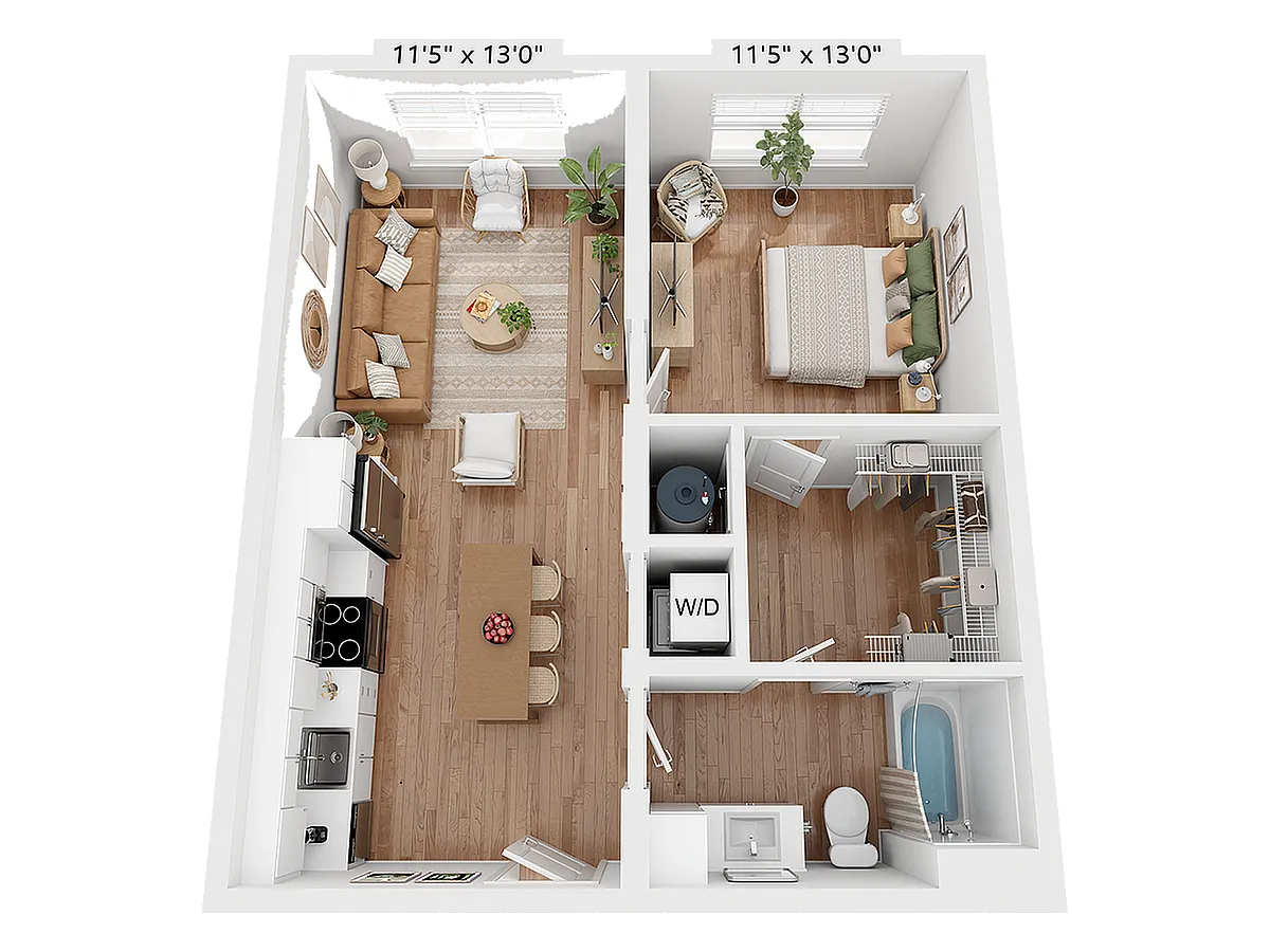 Floor plan A1