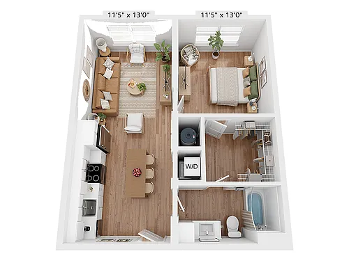 Floor plan A1