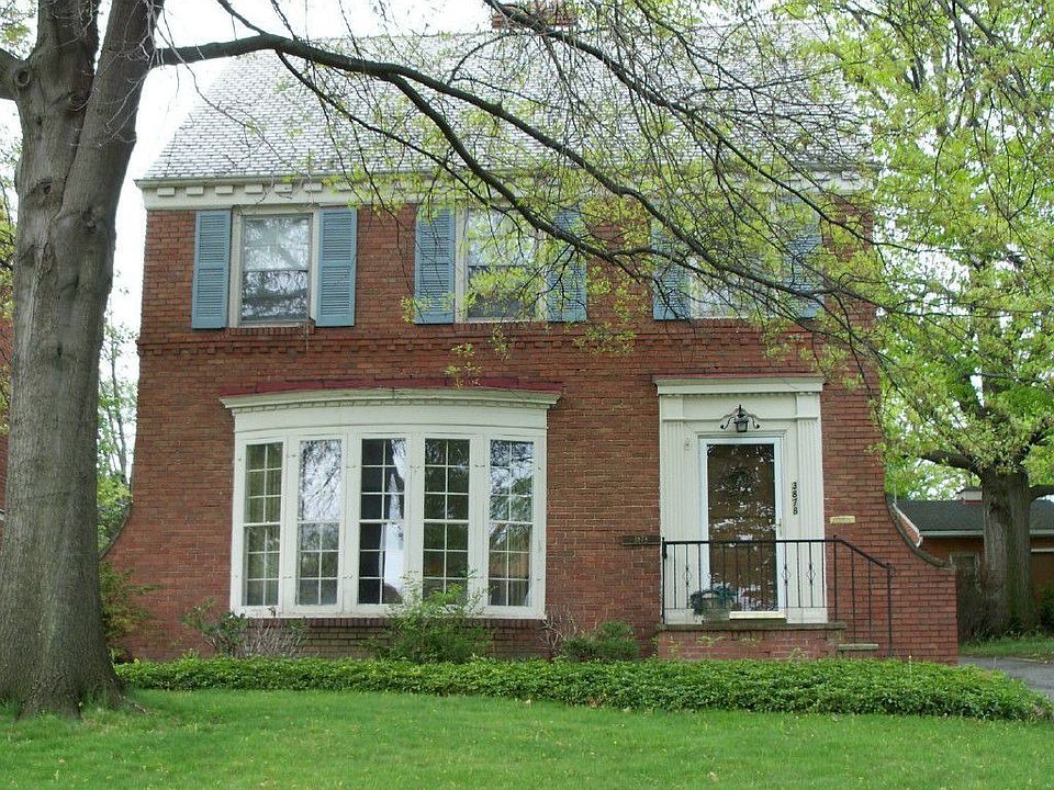 front of the house