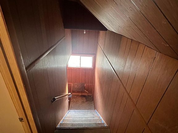 Back stairway entrance.