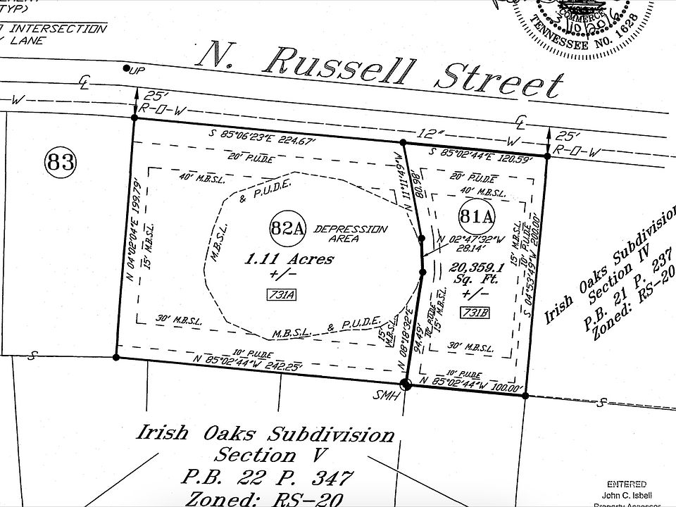 2nd image of 731-A N Russell St Lot 82