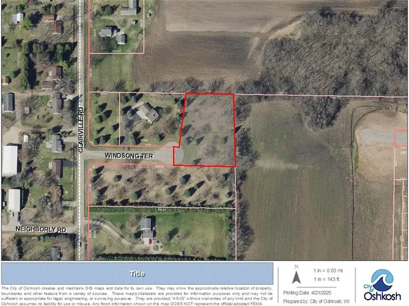 Windsong Ter, Oshkosh, WI 54904