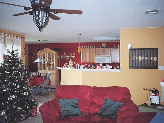 Livingroom with view into Kittchen