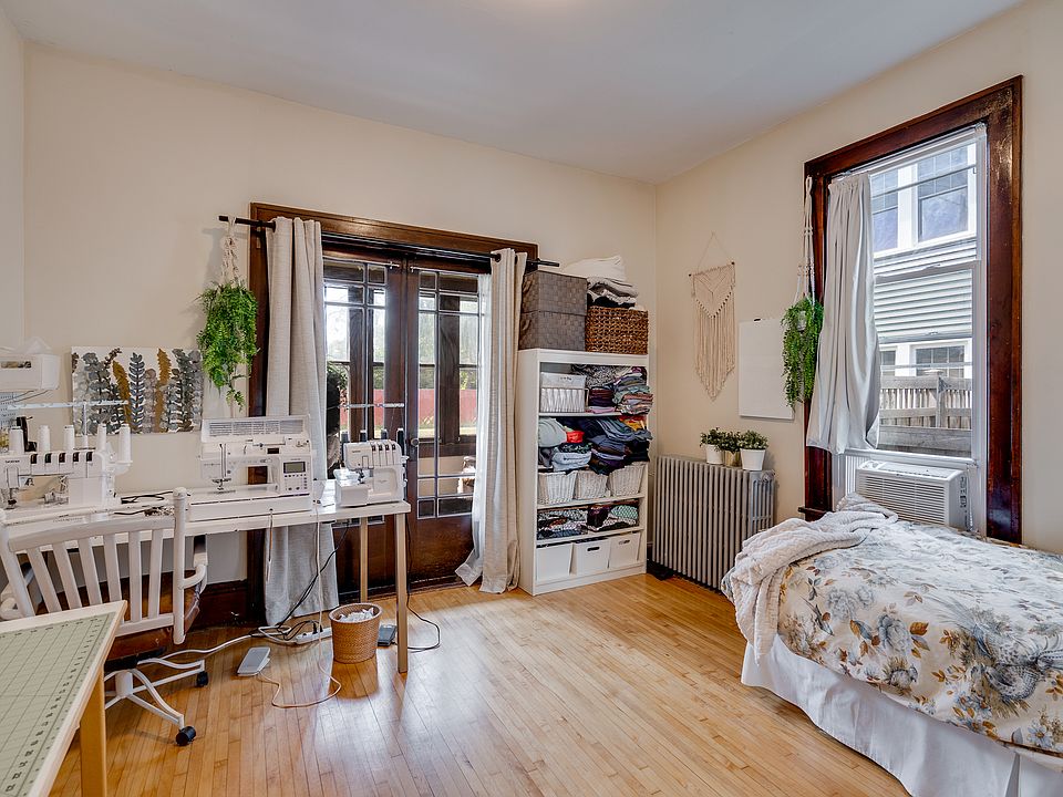 A private Sun Porch off of the Master Bedroom