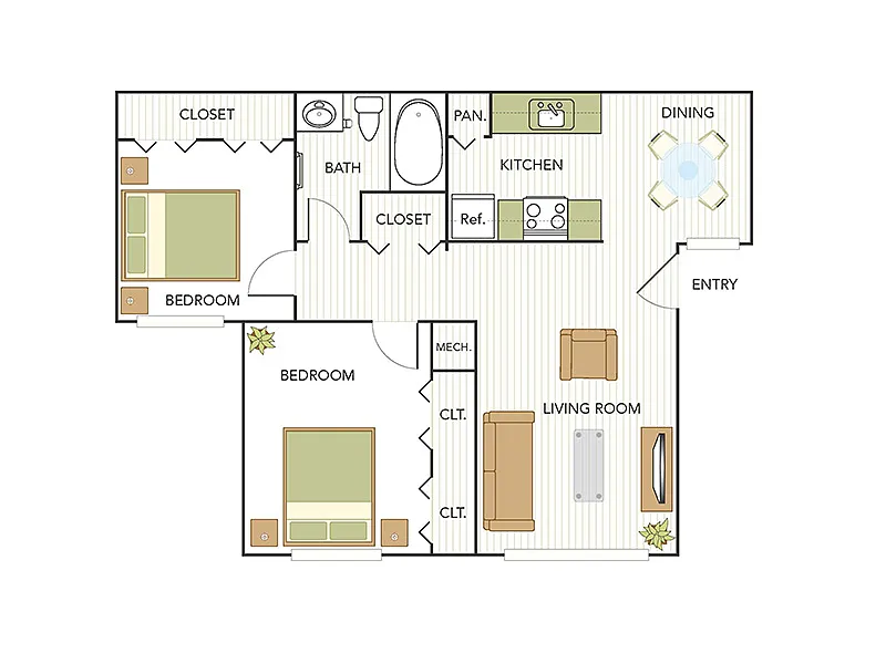 Floor plan B2