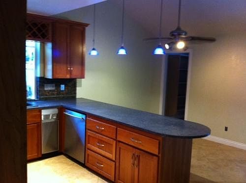 door to walk in pantry 