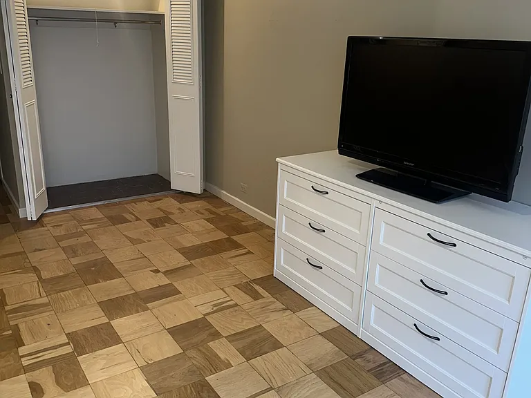 Bedroom, includes 2 large closets. Hallway to the bedroom includes 2 additional large closets (not pictured).