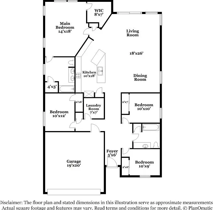 4 bed, 2.0 bath, 1993 sqft, $4,310 — Photo 2