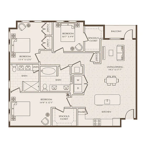 Floor plan C1