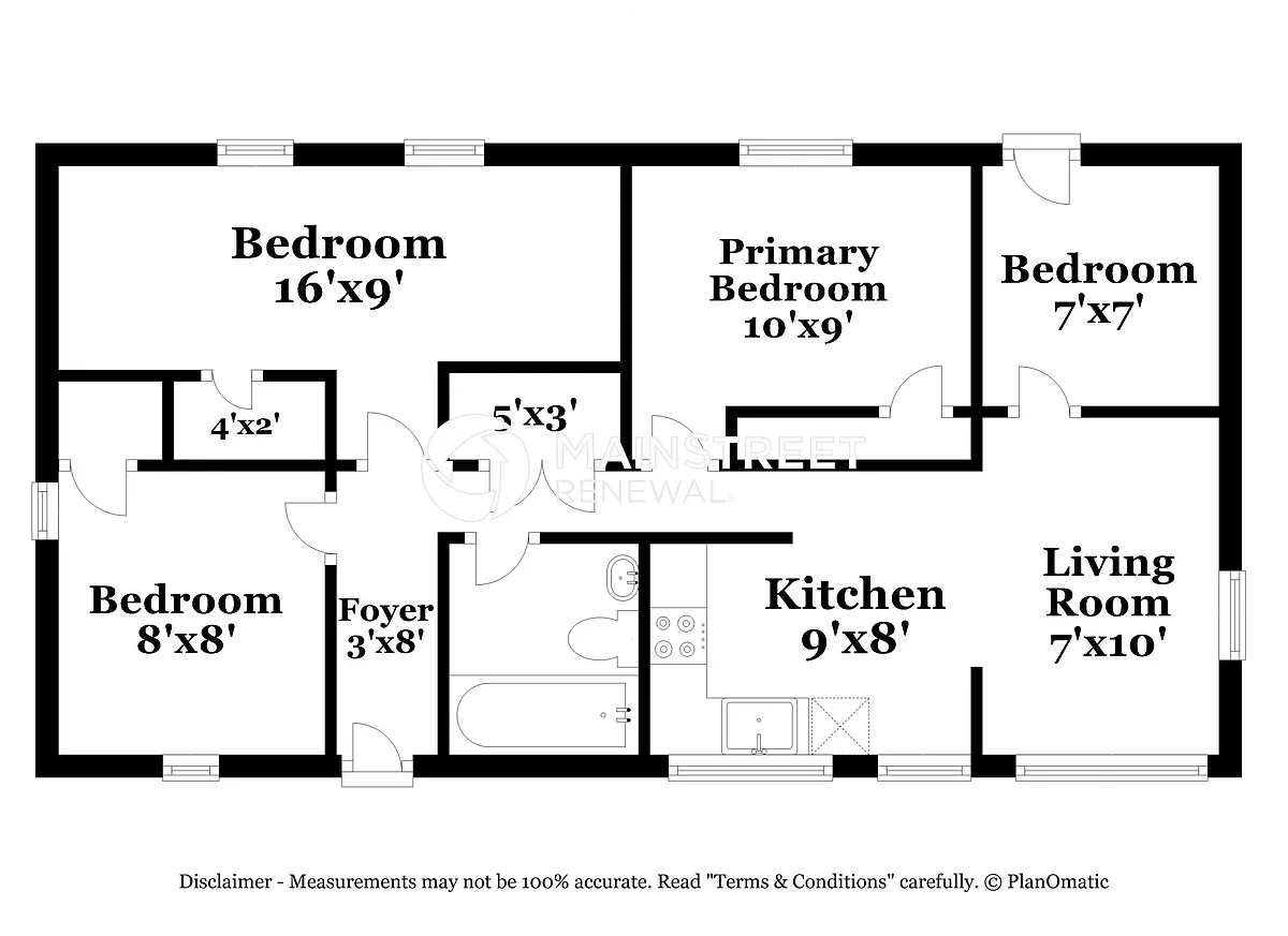 Floor Plan - 304 Helen Dr