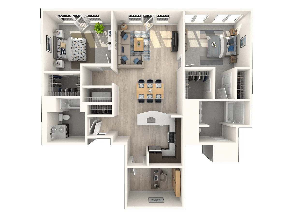 Floor plan B7.R