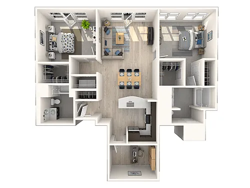 Floor plan B7.R