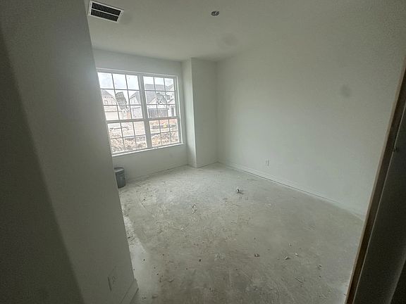 Construction progress - fourth bedroom located on the first floor