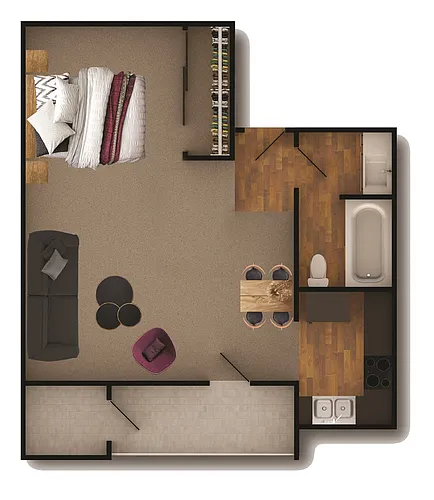 Floor plan Tonto