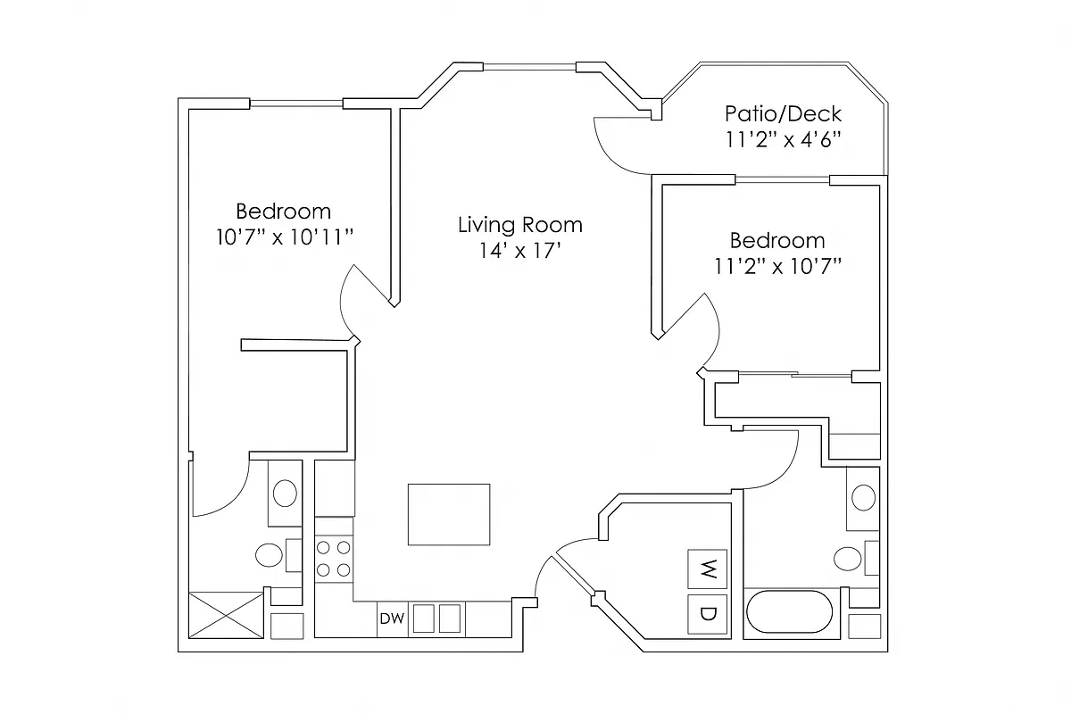 Floor plan B1R