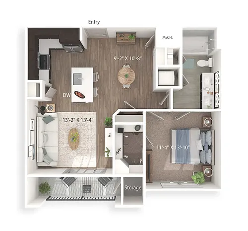 Floor plan A4